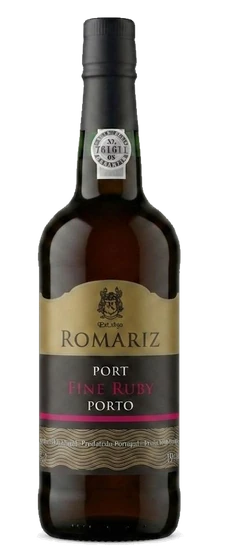 Garrafa de Vinho do Porto Fine Ruby